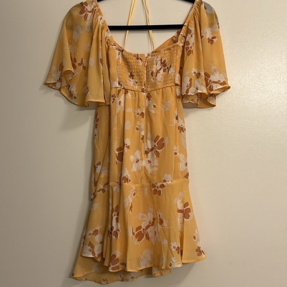 Abercrombie flutter sleeve dress, size M - Picture 7 of 8
